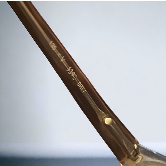 AUTHENTIC VALENTINO VINTAGE GLASS FRAMES WITH LENSES NO CASE EUC - Picture 5 of 7